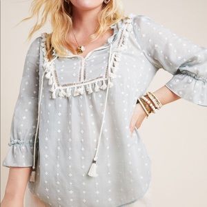 Maeve Sawyer Peasant Top - S